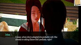 kinky ass play in my new family