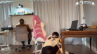 my coworker caught me looking at her nudes and we fucked a lot - anarothbardreal