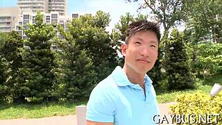 blindfolded and overwhelmed by intense homosexual sucking, i couldn't resist the raw thrill