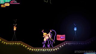 crisis point extinction v0 46 - pawg gets her pussy fucked hard and loves big cock hentai sex game - part 4