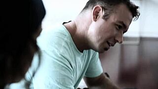 gorgeous bisexual brunette bangs her bf hard 😍