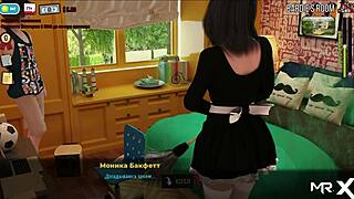 Fashionbusiness says, 'I take a naked shower in this anime hentai game.'