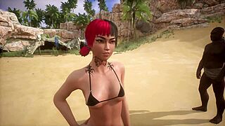 kim in asian gangbang getting rough blowjobs and titty fucks from the group