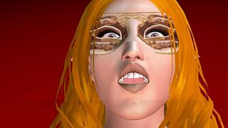 Shemale Gives Blowjob And Creampie In Last Lustful War