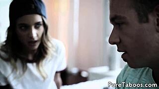 gorgeous bisexual brunette bangs her bf hard 😍