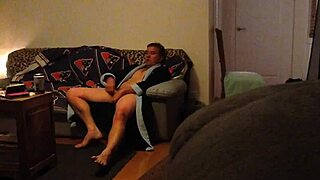 Man Caught Wanking In Detailed Private Masturbation Session