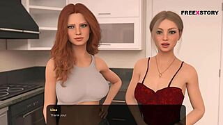 episode 2 part 1: blowjob for cash in 3d porn game with english voiceover 😏💦