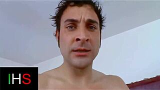 Guy drills blonde hard in tight ass and shaved pussy. He licks her well before pounding deep.