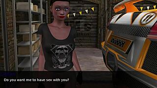 Shemale Gives Blowjob And Creampie In Last Lustful War