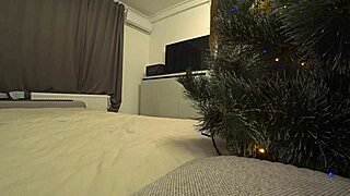 Sensual scene of married man and woman at home with ONLY their close friend, on the New Year’s Eve