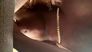 sloppy toppy my view with deepthroat and spitting on big black cock