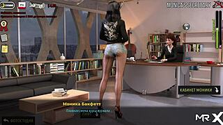 Fashionbusiness says, 'I take a naked shower in this anime hentai game.'