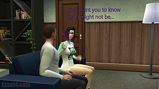 Lucy and Aiden in submissive anal fucking scene