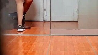 spying on cute 18-19 year old secretary from uba in miniskirt hidden cam, she's so sexy and beautiful