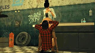 sims 4 merry farmers part 5 - raw outdoor assfucking