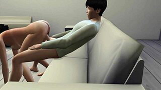 3d - Fucking On The Couch