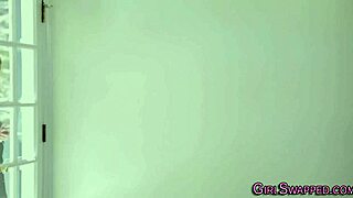 Wow, this short-haired stepteen gives an amazing blowjob ending in cum in mouth!