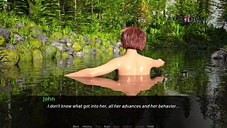 Dusklight Manor Sex Scene 9: Jhon Fucks Audrey And Lizzie In River