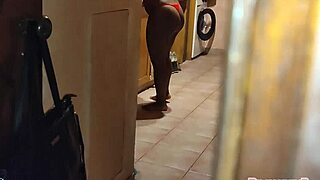 Tia filmed in thong by nephew in summer