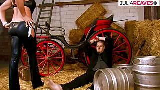 I get tied up and fucked by a dominatrix