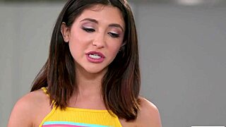 Stepdaughter does everything for new car, even licking mommy's pussy