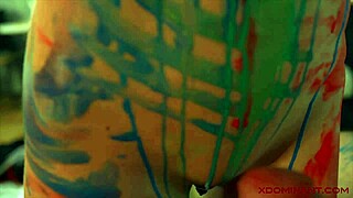 kinky artist lilu moon gets wild