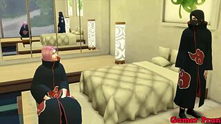 Akatsuki Porn Ep 6: Kakuzu Sets Up Wild Trio with Sakura and Konan