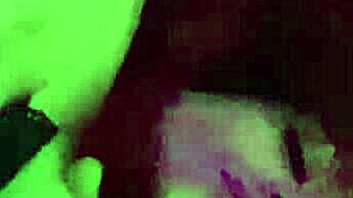 anal creampie after horny latina webcam session