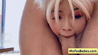 petite asian lulu chu slammed by massive cock