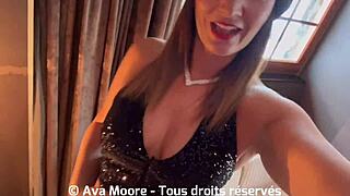 Quick and Intense Bang with a Massive Facial for New Year!