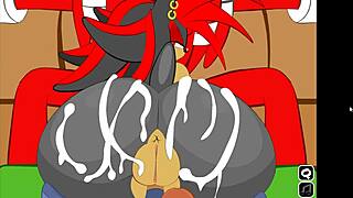 Shadow Takes Hard Cock Deep in Her Pussy