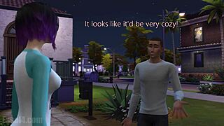 Lucy and Aiden in submissive anal fucking scene