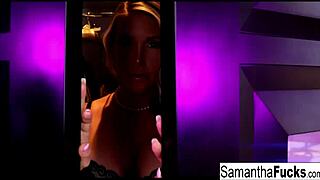 Sexy Tease With Samantha Saint Rocks!