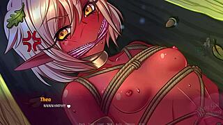 Lucy Catches Elf With Huge Monster!