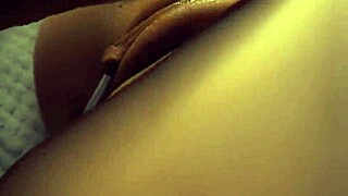 Holy Shit, Skinny Girl With Big Ass Gets Double Cum In Pussy And Ass!