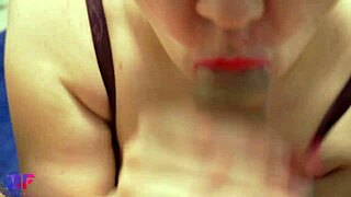 Watch This Gentle Blowjob Up Close!