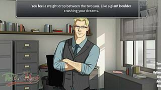 The attractions getting palpable coming out on top - alex route - part 03 with intense masturbation