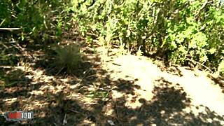 hot young trainee slut... gimme that facial outdoors now!