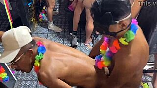 amateur gay orgy at brazilian carnival 2023