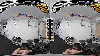 Busty Babe Bess Takes Monster Cock In VR.