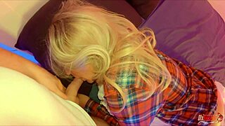 Stepson Fucks Stepmom's Mouth and Pussy Hard