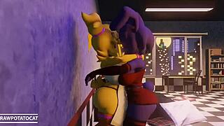 Fredina's Nightclub Orgy With Shemale Cumshots!