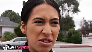 Edible Aubrey, Horny Meter Maid, Gets Pussy Fucked By Alex Legend - Facial Finish