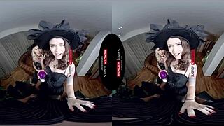 Pov group fuck eager Halloween witches in vr