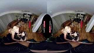 Pov group fuck eager Halloween witches in vr