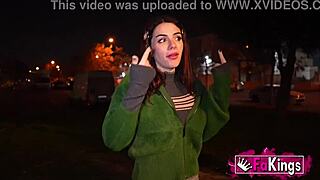 Shemale queen Jessica Kate tests young amateurs with rough deepthroat