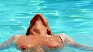 Anna Claire Clouds Displays Natural Tits And Ass In Pink Lingerie, Ready For Monster Cock