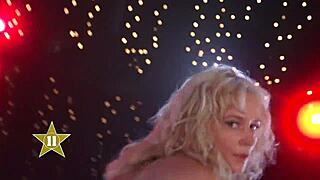 Watch Nastya Light Rip Her Clothes Off In This Nasty Striptease!