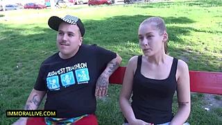 Sweet innocent teen 18+ Tiffany Tatum's big round ass gets creampied!