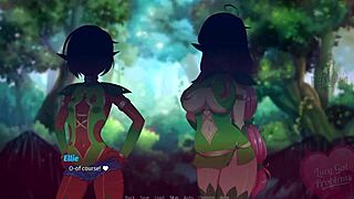 Lucy Catches Elf With Huge Monster!